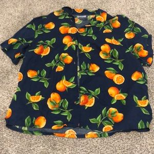 Old navy orange shirt